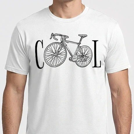 Férfi Imperial póló - Biking is cool