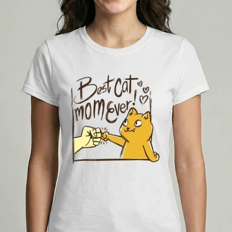 Női Imperial póló - Best Cat Mom Ever