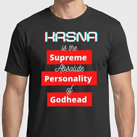 Férfi Imperial póló - Krisna is the supreme personallity of Godhead white