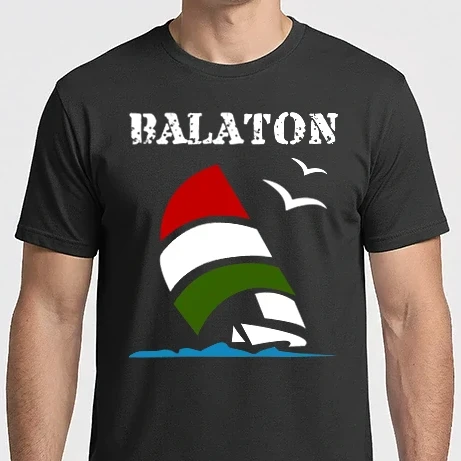 Férfi Imperial póló - Balatoni vitorlás