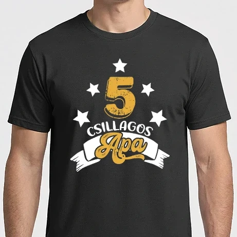 Férfi Imperial póló - 5 csillagos Apa