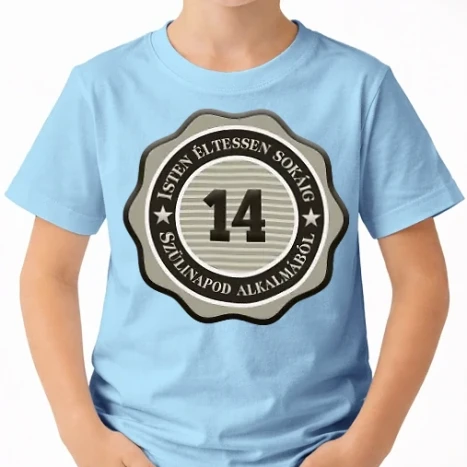 Uniszex gyerek Póló - 14