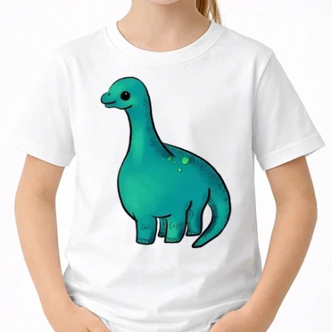 Uniszex gyerek Póló - Cuki dinoszaurusz