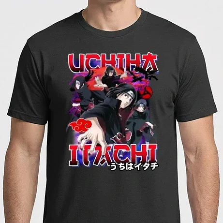 Férfi Imperial póló - Uchiha Itachi - Naruto póló