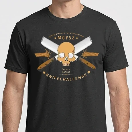Férfi Imperial póló - KnifeChallenge logo mellkason