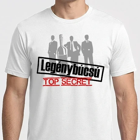 Férfi Imperial póló - legénybúcsú top secret