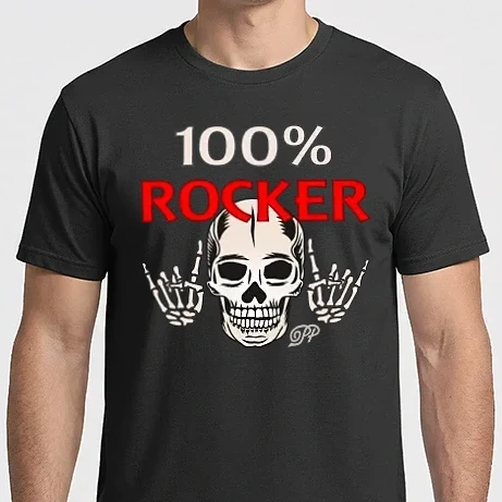Férfi Imperial póló - Száz Százalék Rocker B