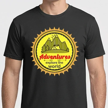 Férfi Imperial póló - adventures explore the world