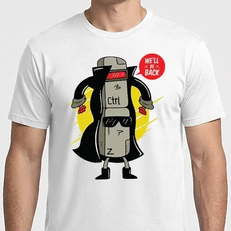 Férfi Imperial póló - CTRL Z - Terminátor