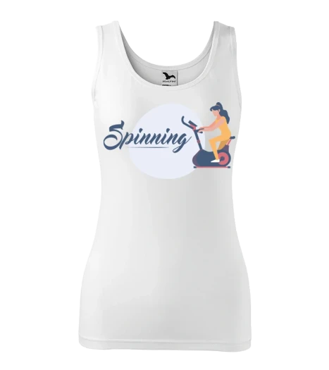 fitness Spinning póló minta - Pólómánia