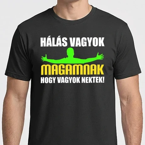 Férfi Imperial póló - Hálás vagyok