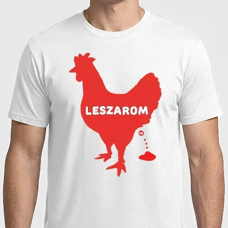 Férfi Imperial póló - Leszarom csirke 