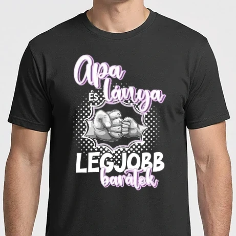 Férfi Imperial póló - Apa és Lánya legjobb Barátok