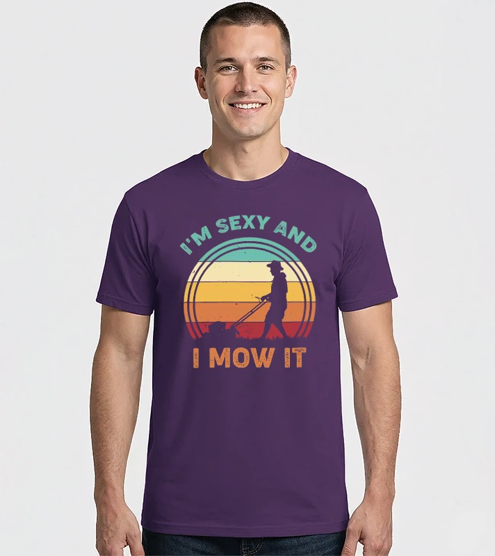 I'm sexy and i mow it – Férfi Imperial póló