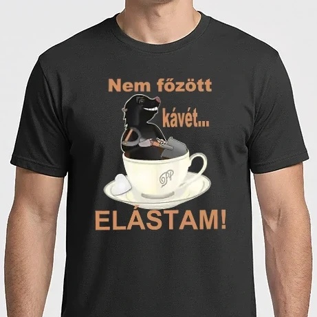 Férfi Imperial póló - Kávés Vakond