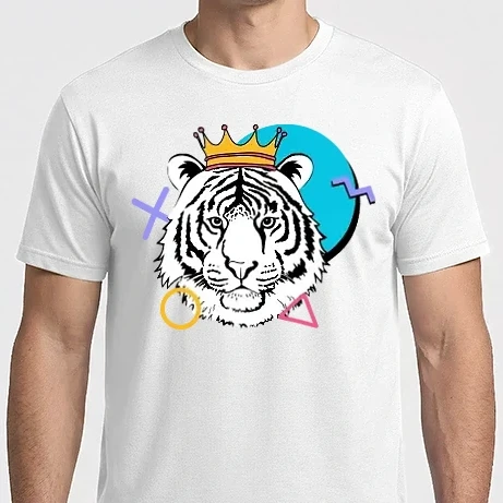 Férfi Imperial póló - Retro tigris 