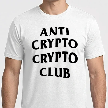 Férfi Imperial póló - Anti Crypto Crypto Club