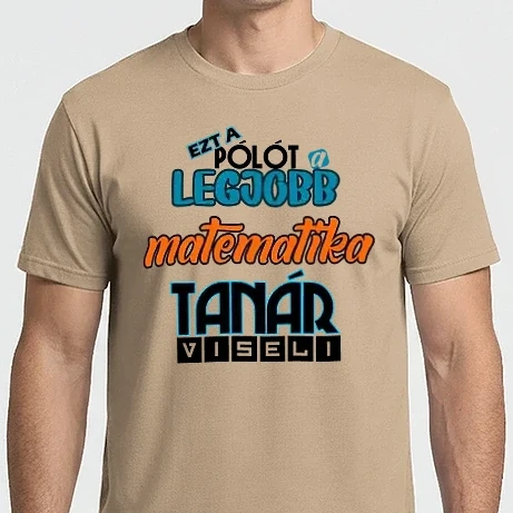 Férfi Imperial póló - matematika tanár
