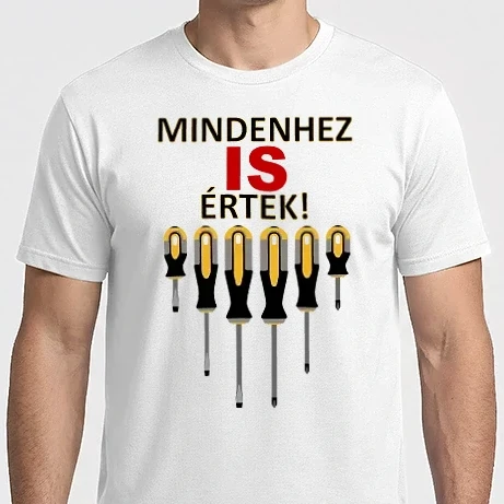 Férfi Imperial póló - Mindenhez IS értek