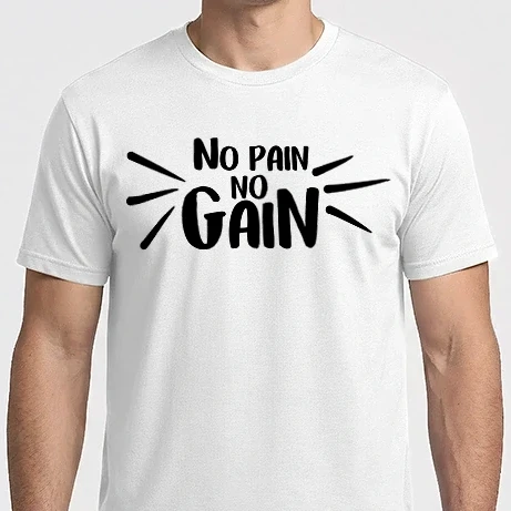 Férfi Imperial póló - no pain no gain