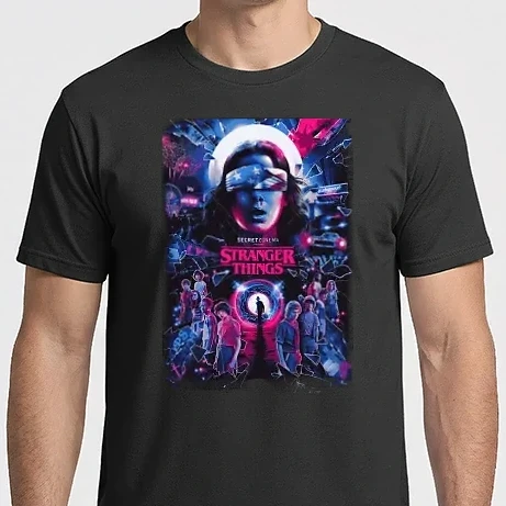 Férfi Imperial póló - Secret Cinema Poster Stranger Things
