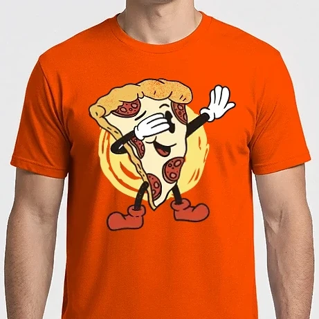 Férfi Imperial póló - Dabbing pizza 