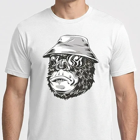 Férfi Imperial póló - Kalapos gorilla 