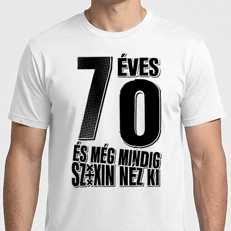 Férfi Imperial póló - 70 éves és még mindig..