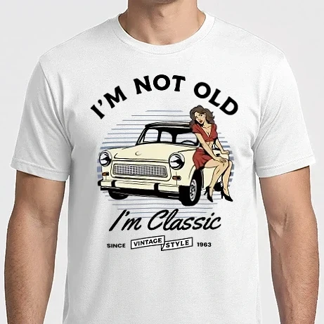 Férfi Imperial póló - Trabant-I'am not old