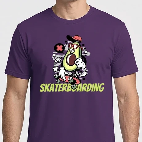 Férfi Imperial póló - Skate avocado