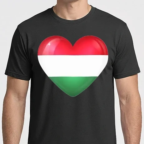 Férfi Imperial póló - Magyar szív