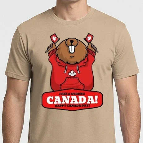 Férfi Imperial póló - Canada day 03