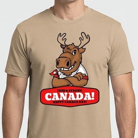Férfi Imperial póló - Canada day 01