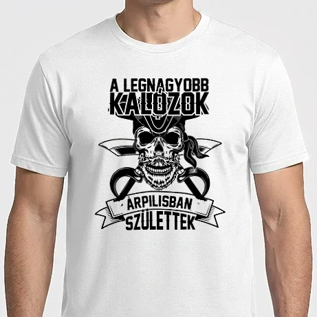 Férfi Imperial póló - A legnagyobb kalózok áprilisban
