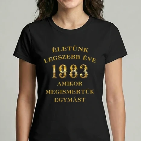 Női Imperial póló - Életünk 1983