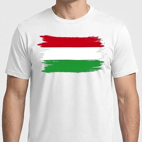 Férfi Imperial póló - Magyar zászló