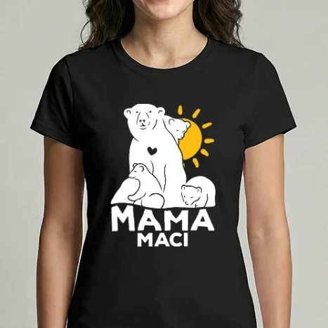 Női Imperial póló - Mama maci