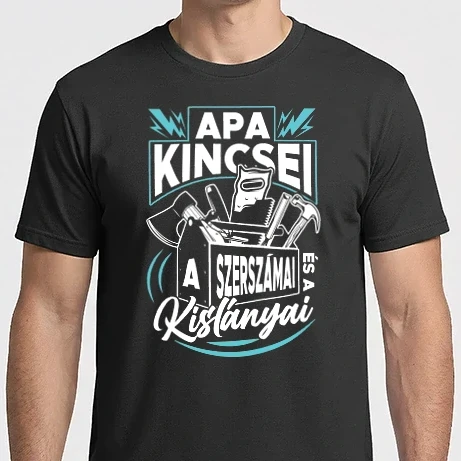 Férfi Imperial póló - Apa kincsei kislányai