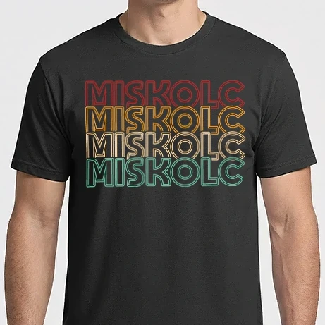 Férfi Imperial póló - Miskolc sorszöveg