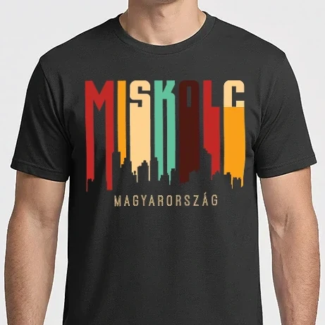 Férfi Imperial póló - Miskolc város sziluett 