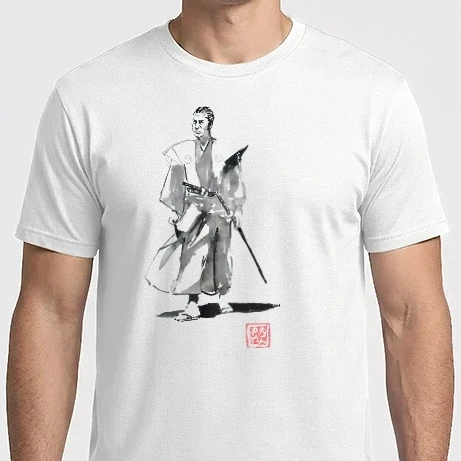 Férfi Imperial póló - walking samurai