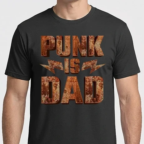 Férfi Imperial póló - PUNK IS DAD