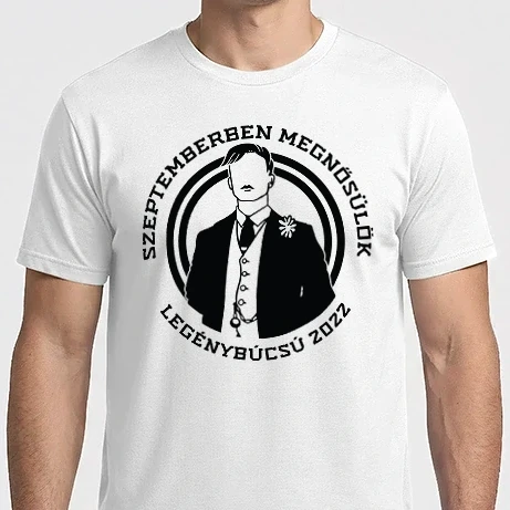 Férfi Imperial póló - Gentleman legénybúcsú SZEPTEMBER