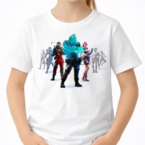 Uniszex gyerek Póló - Fortnite Characters