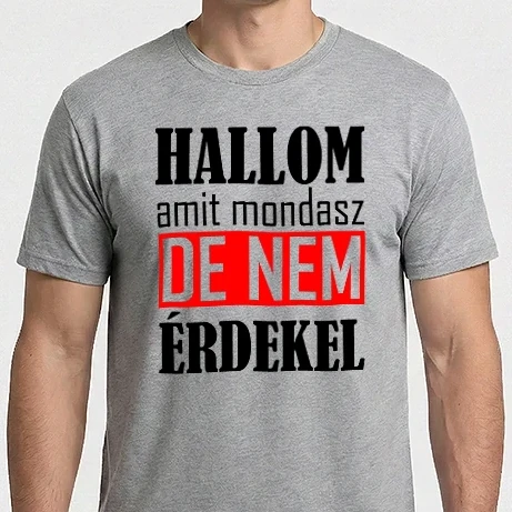 Férfi Imperial póló - Hallom