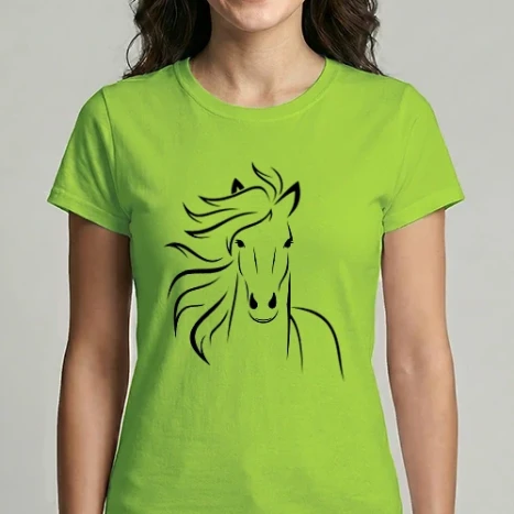 Női Imperial póló - Tribal Mustang 