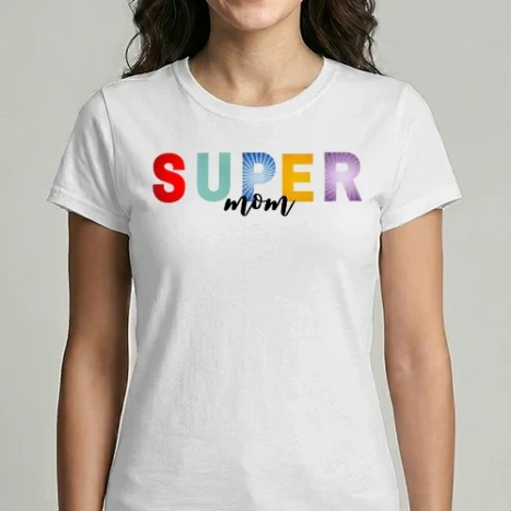 Női Imperial póló - SUPERMOM