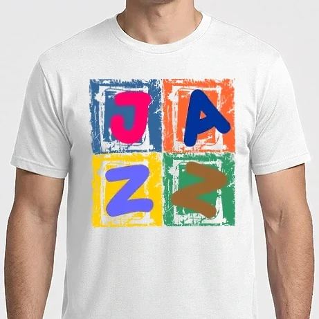 Férfi Imperial póló - grunge jazz