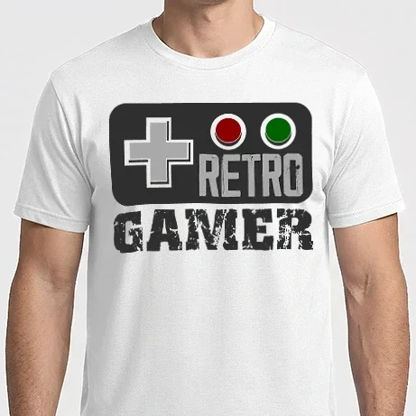 Férfi Imperial póló - Retro Gamer 