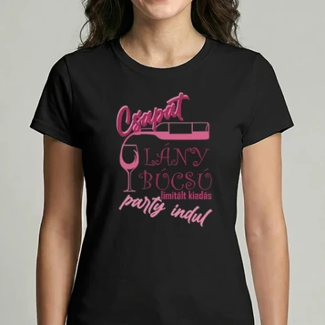 Női Imperial póló - lánybúcsú party indul csapat
